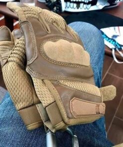 ถุงมือหนังคลาสสิก น้ำตาล รีวิว